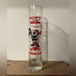 Don’t Mess With Texas Twister Cocktail Recipe Souvenir Shot Shooter, 7.5”